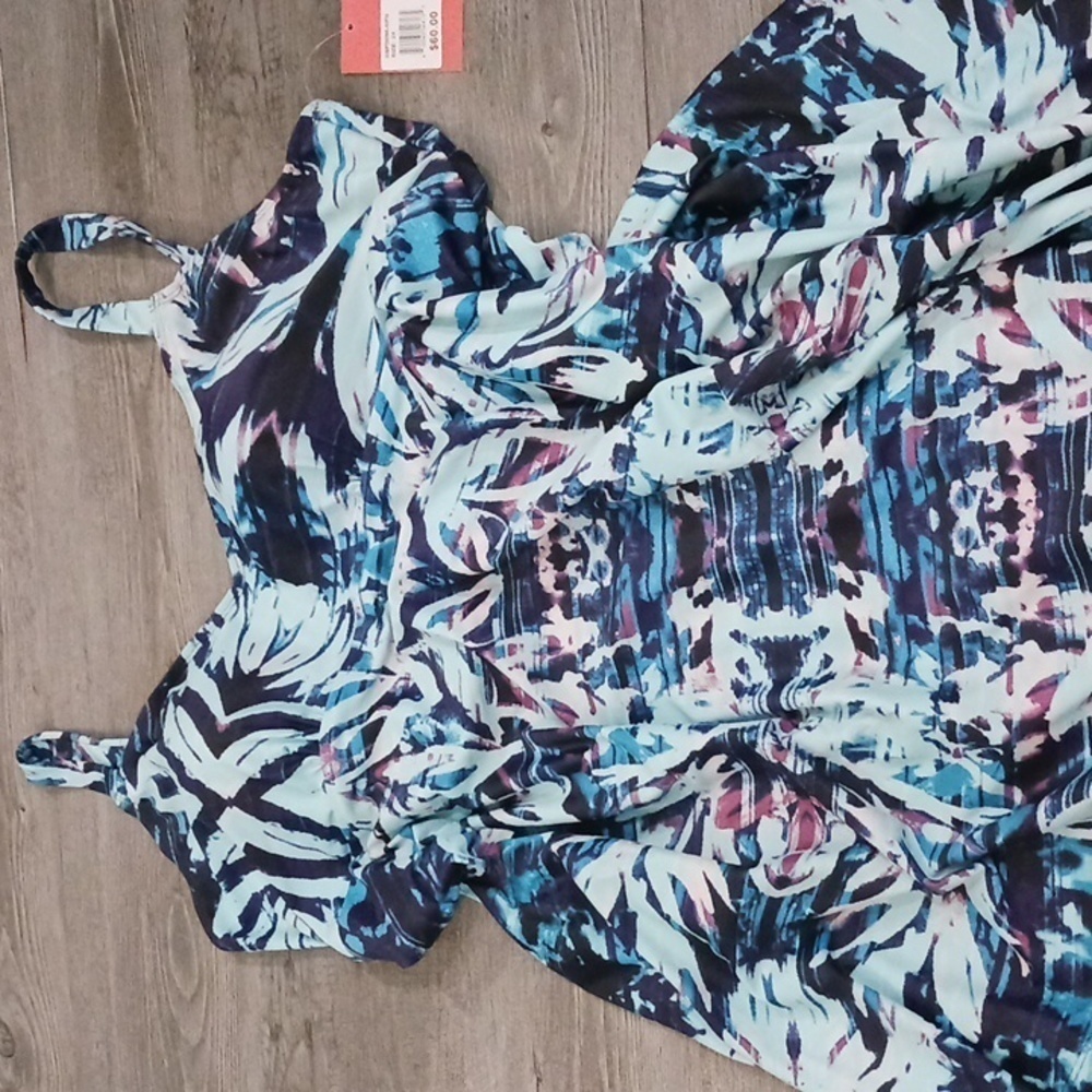 NOON SWIM TROPICAL SWIM DRESS